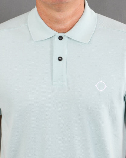 Ma.strum Pique Polo Mist Green