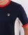 Fila Vintage Warner T Shirt Navy/White