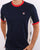 Fila Vintage Warner T Shirt Navy/White