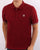Fila Vintage Tipped Cuff Polo Shirt Claret