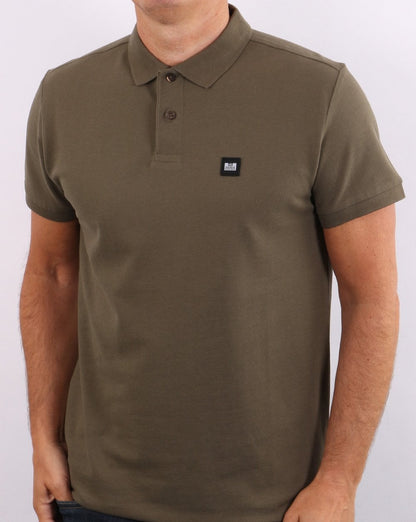 Weekend Offender Polo Shirt Dark Khaki