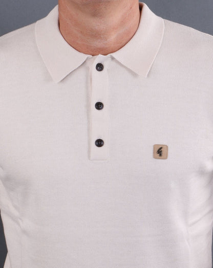 Gabicci Vintage Jackson Polo Cream