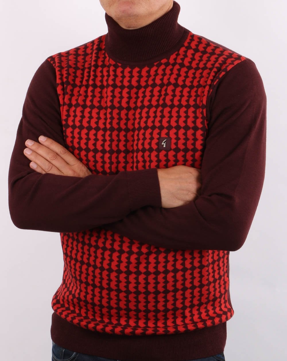 Gabicci Vintage Whitaker Roll Neck Port