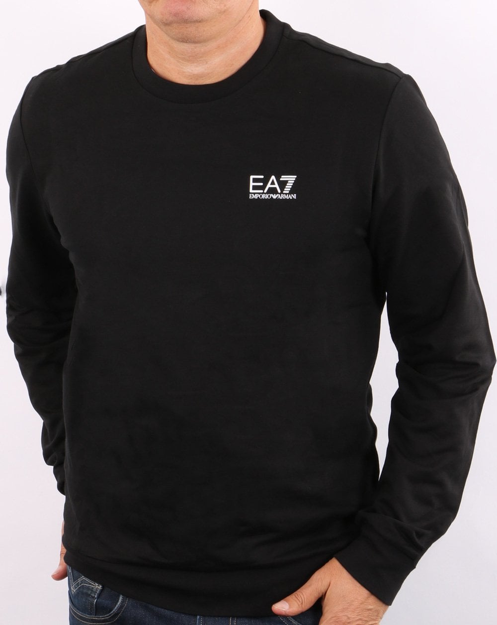 Emporio Armani EA7 Sweatshirt Black/White