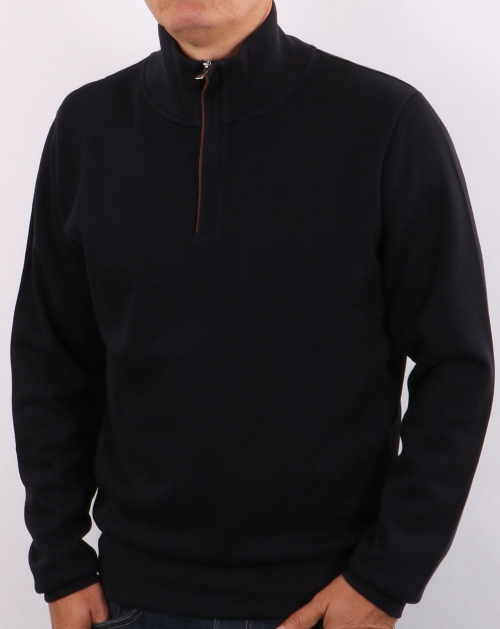 Gant Half Zip Jumper Navy