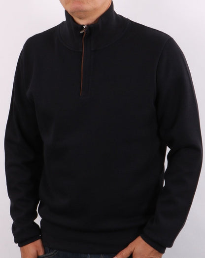 Gant Half Zip Jumper Navy