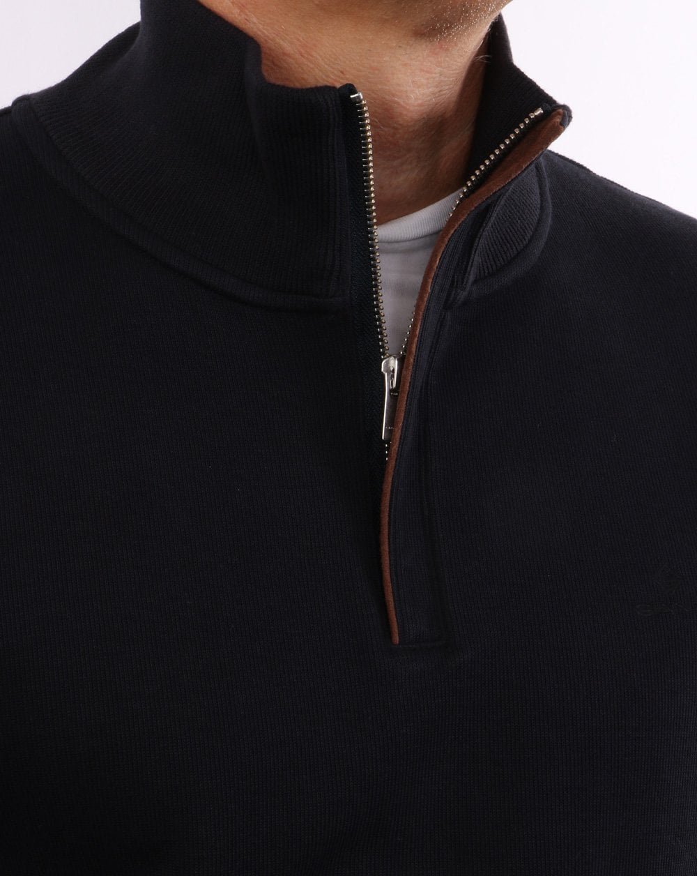 Gant Half Zip Jumper Navy