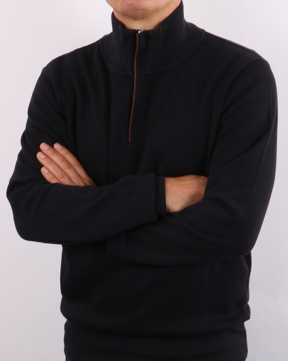 Gant Half Zip Jumper Navy