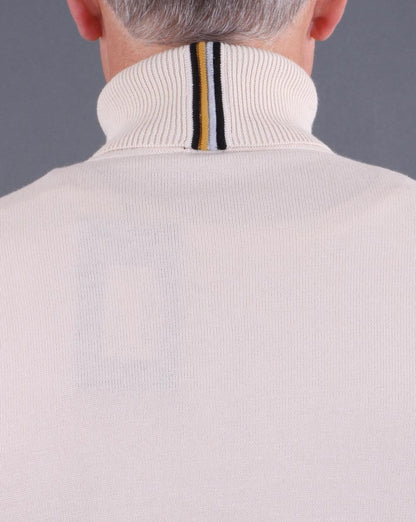 Gabicci Vintage Pacino Roll Neck Cream
