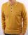 Gabicci Vintage Lineker Long Sleeve Knitted Polo Dijon