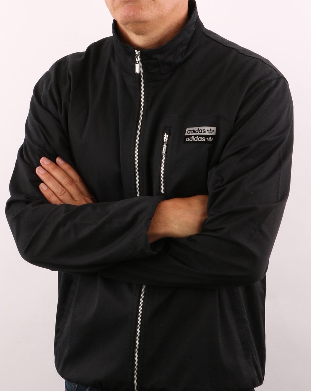 Adidas Originals Cotton Twill Jacket Black