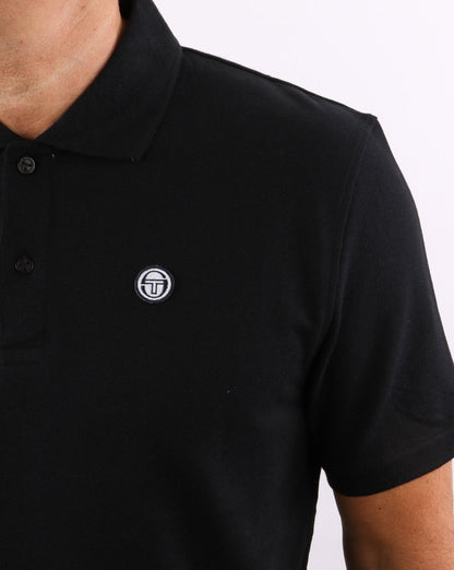Sergio Tacchini Corso Polo Shirt Black