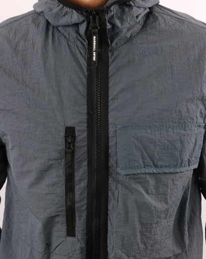 Marshall Artist Hooded Overshirt Graphite