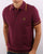 Trojan Diamond Knit Polo Port