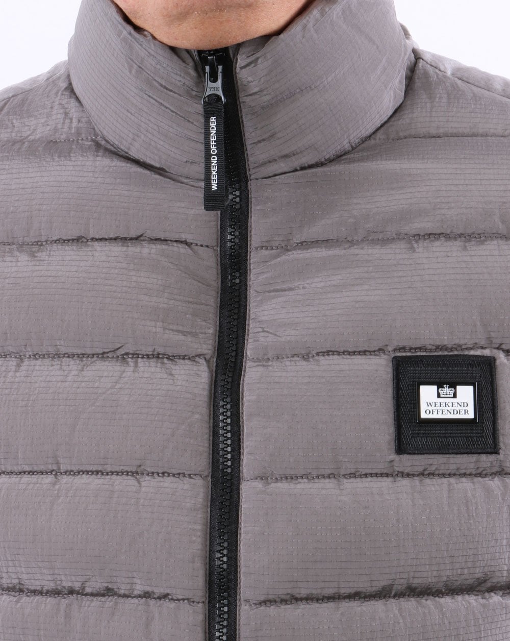 Weekend Offender Gacha Gilet Metallic Grey