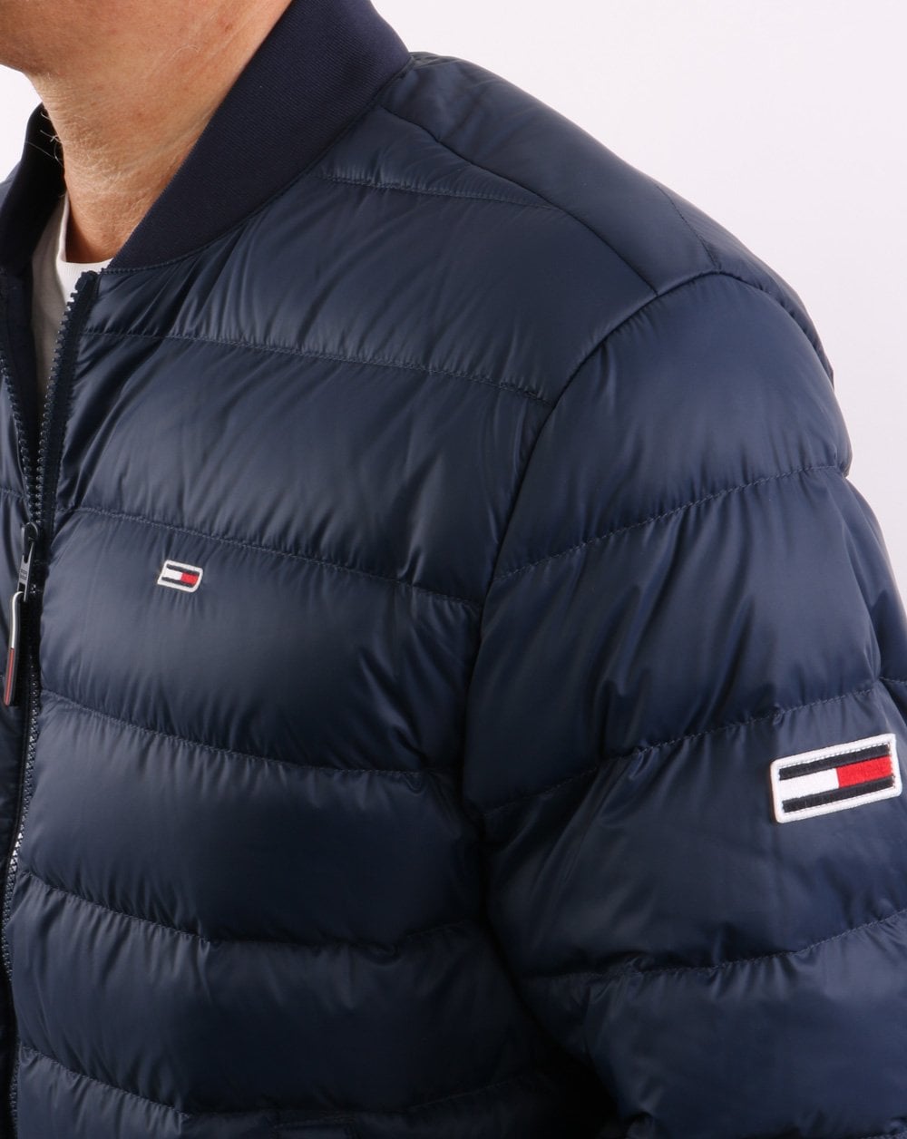 Tommy Jeans Down Bomber Jacket Navy