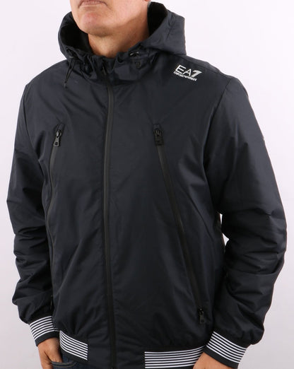 Emporio Armani EA7 Hooded Jacket Navy