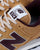 New Balance 574 Trainer Tan/burgundy