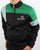 Sergio Tacchini Wilander Track Top Black/Green/White