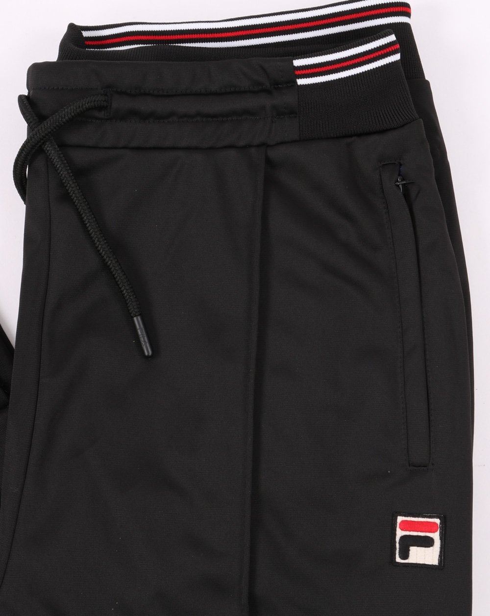 Fila Vintage Pintuck Track Pants Black
