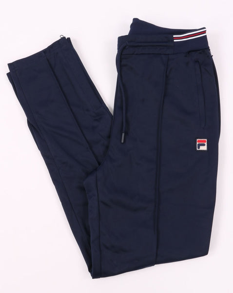 Fila Vintage Pintuck Track Pants Navy