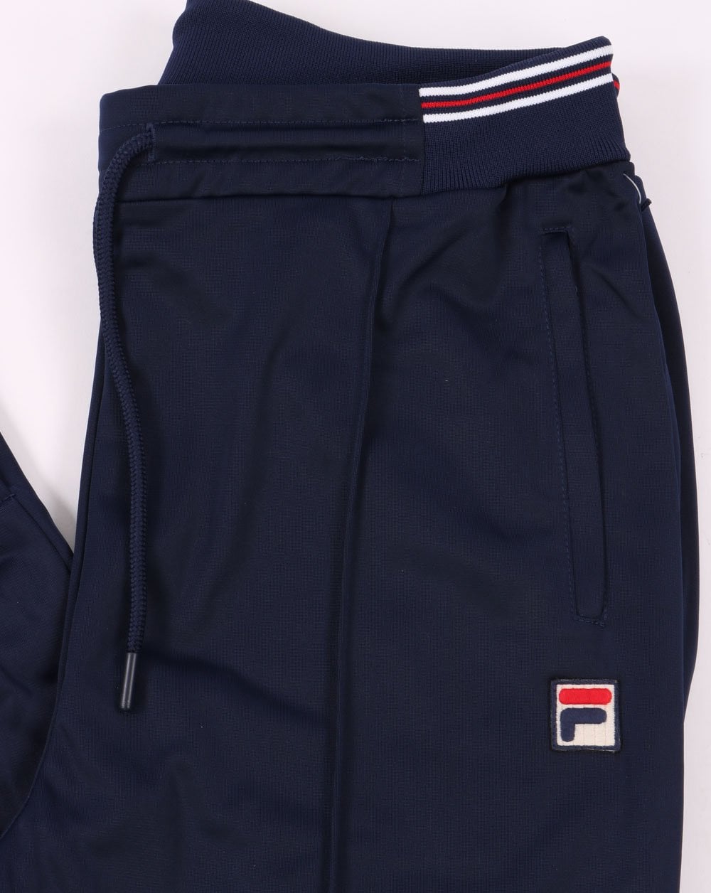Fila Vintage Pintuck Track Pants Navy