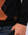 Trojan Diamond Knit Roll Neck Black