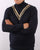 Ska & Soul Twin V Roll Neck Navy
