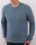 Lyle & Scott Cable Jumper Slate Blue