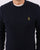 Luke Carter Johnson Cable Knit Dark Navy