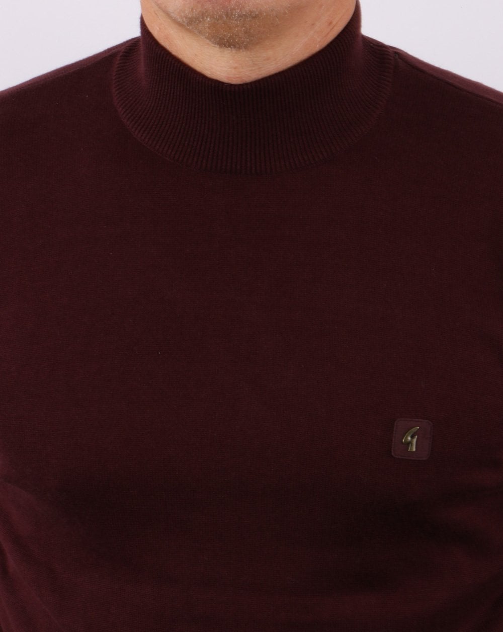 Gabicci Vintage Duke Turtle Neck Port