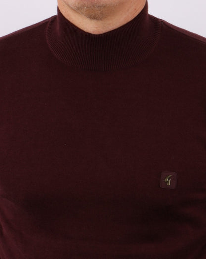 Gabicci Vintage Duke Turtle Neck Port
