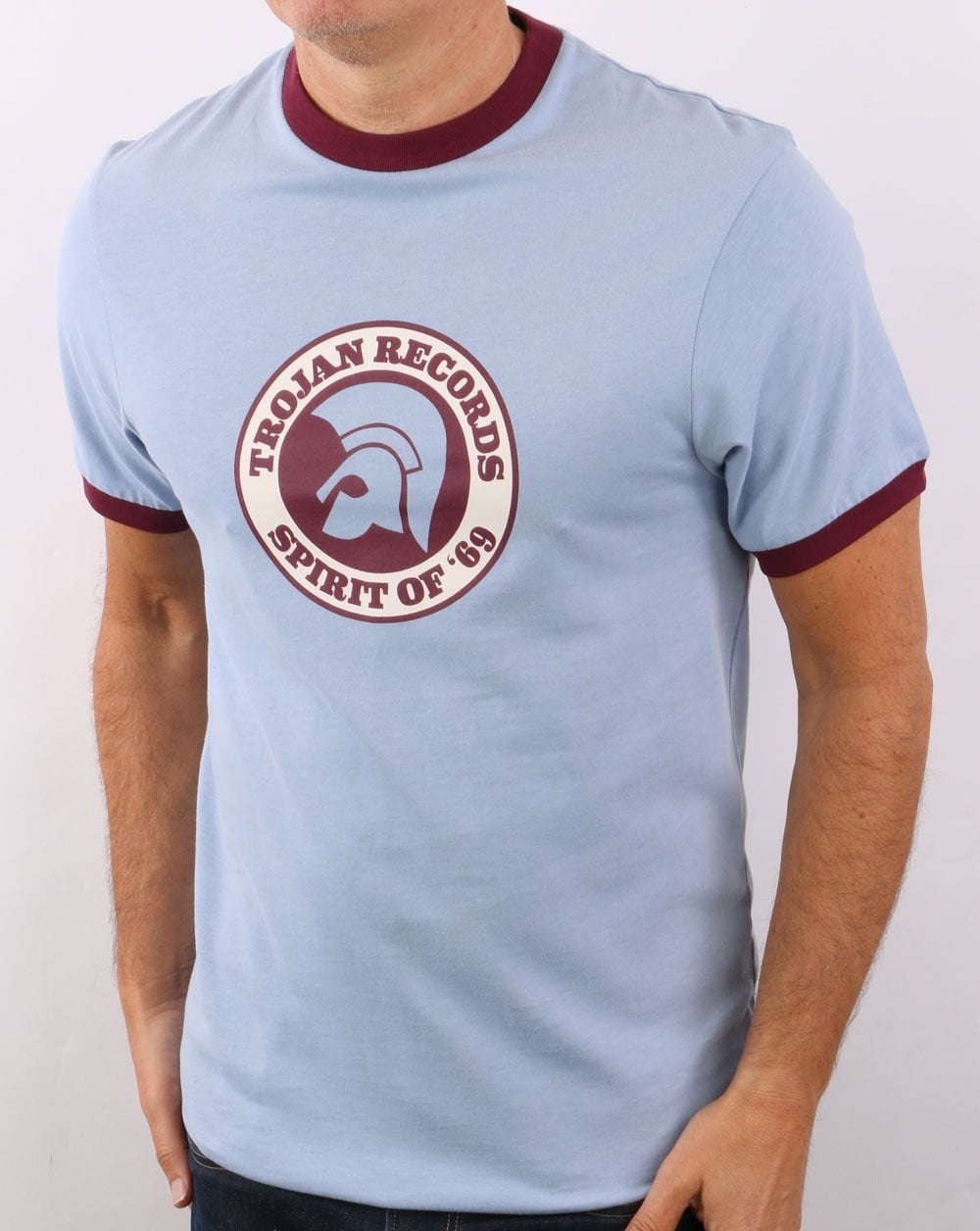 Trojan Spirit Of 69 T-shirt Sky