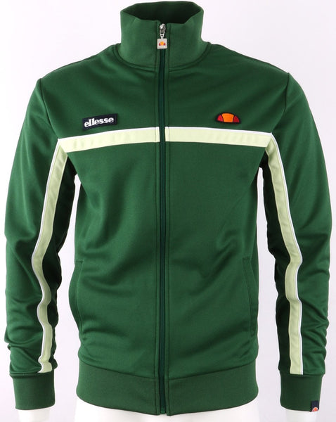 Ellesse Fabria Track Top Dark Green