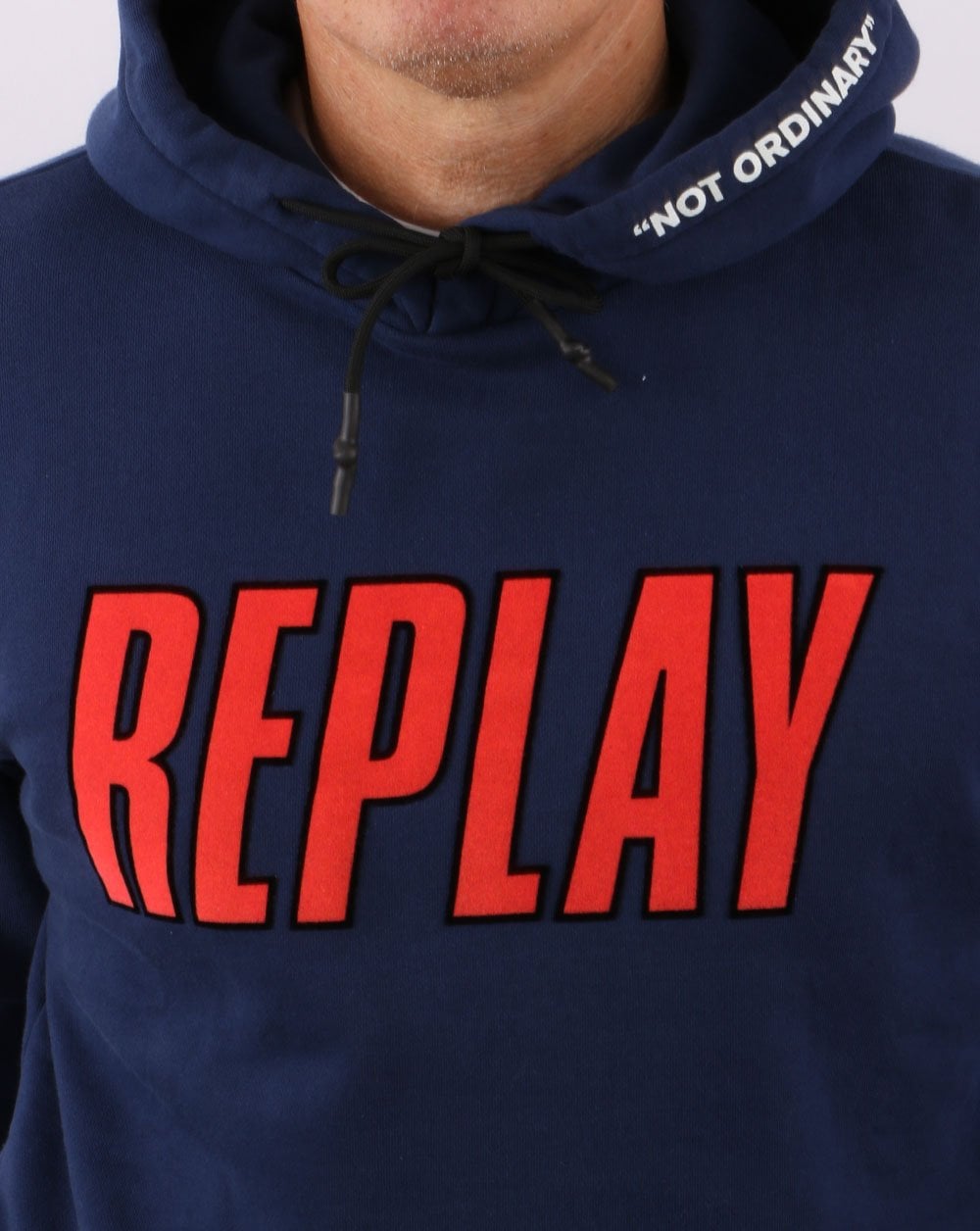 Replay Hoodie Navy