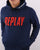 Replay Hoodie Navy