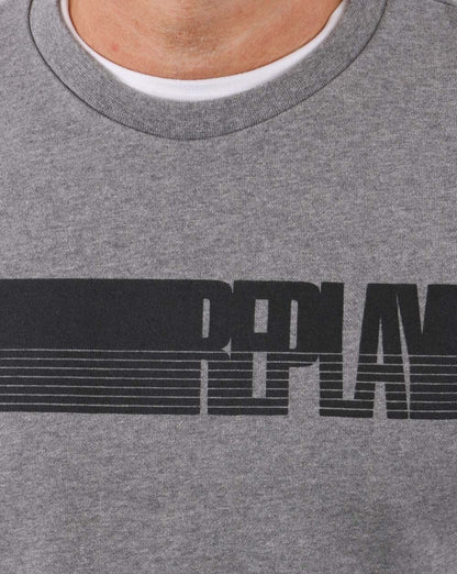 Replay Logo Sweatshirt Grey