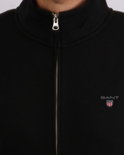 Gant Original Full Zip Track Top Black