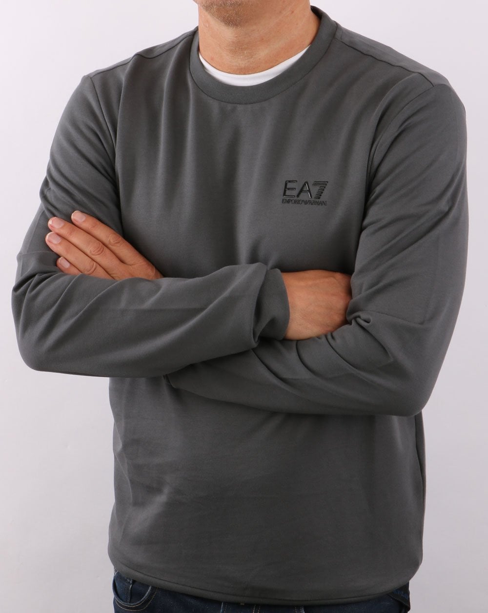 Emporio Armani EA7 Sweatshirt Charcoal Grey