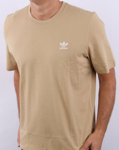 Adidas Originals Essential T Shirt Beige Tone