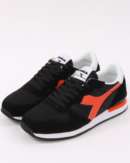 Diadora Camaro Trainers Black/Red
