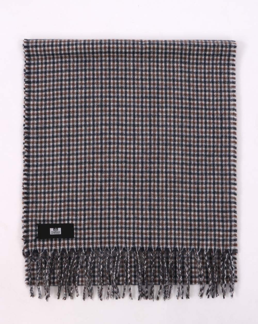 Weekend Offender Checked Scarf Small Check
