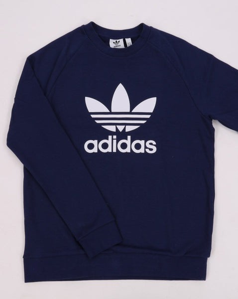 Adidas Originals Trefoil Crew Sweat Navy