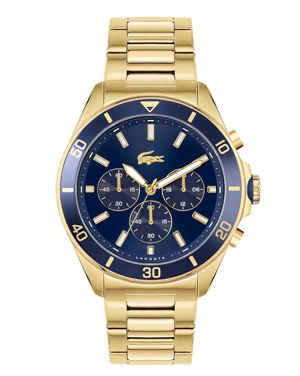 Lacoste Tiebreaker Watch Gold/blue