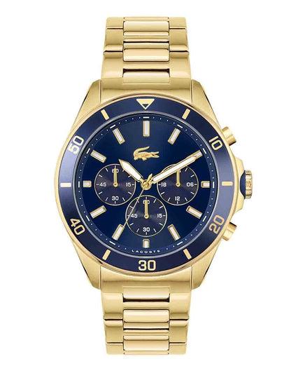 Lacoste Tiebreaker Watch Gold/blue