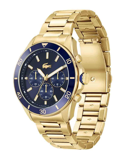 Lacoste Tiebreaker Watch Gold/blue