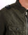 Ma.strum Gd Zip Front Overshirt Green