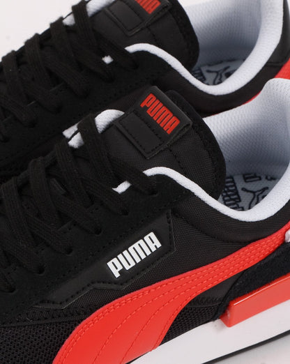 Puma Future Rider Vintage Trainers Black/Red