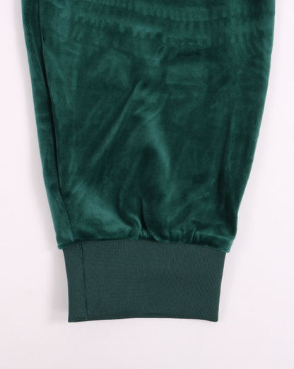 Fila Vintage Velour Track Pants Green