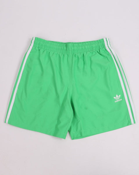 Adidas Originals 3 Stripes Swim Shorts Mint Green